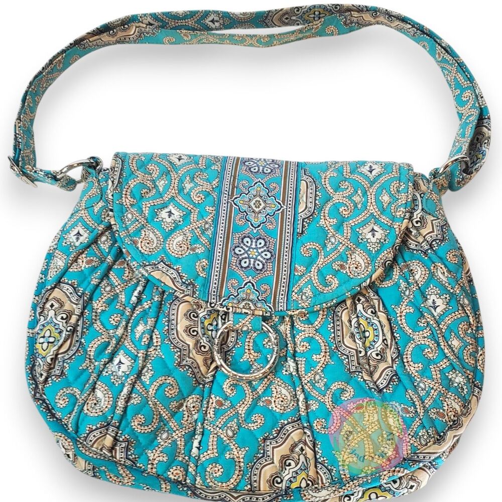 Vera Bradley Saddle Up Bag Totally Turquoise